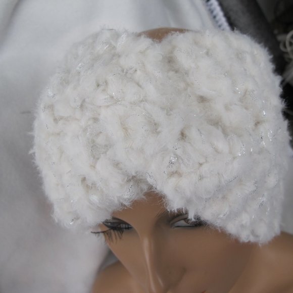 Must Bundle - New Handmade Chunky Faux Fur Winter Twisted Earwarmer Headband - Picture 4 of 9